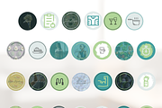 Health Instagram Highlight covers, a Social Media Template by The Social Stuff (Thumbnail 4 of 10)