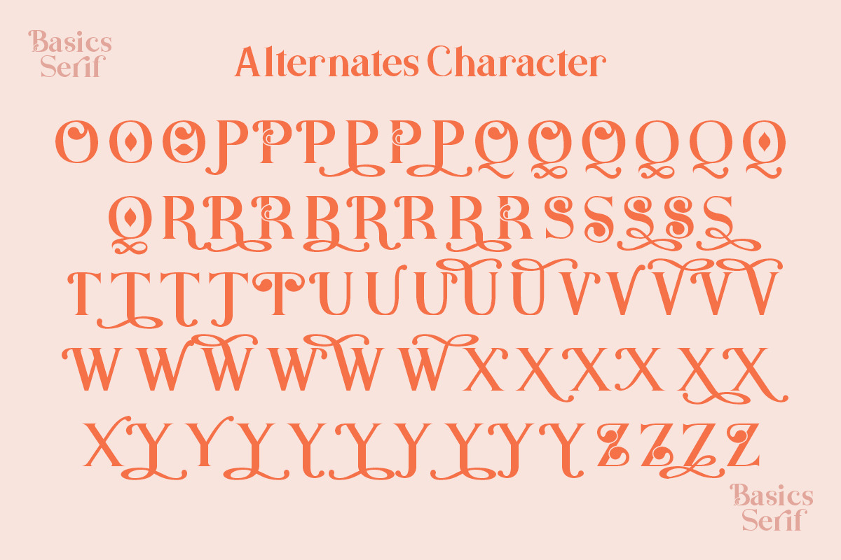Basics Serif Font - 30% OFF, a Serif Font by Youthlabs Studio (Photo 19 of 25)