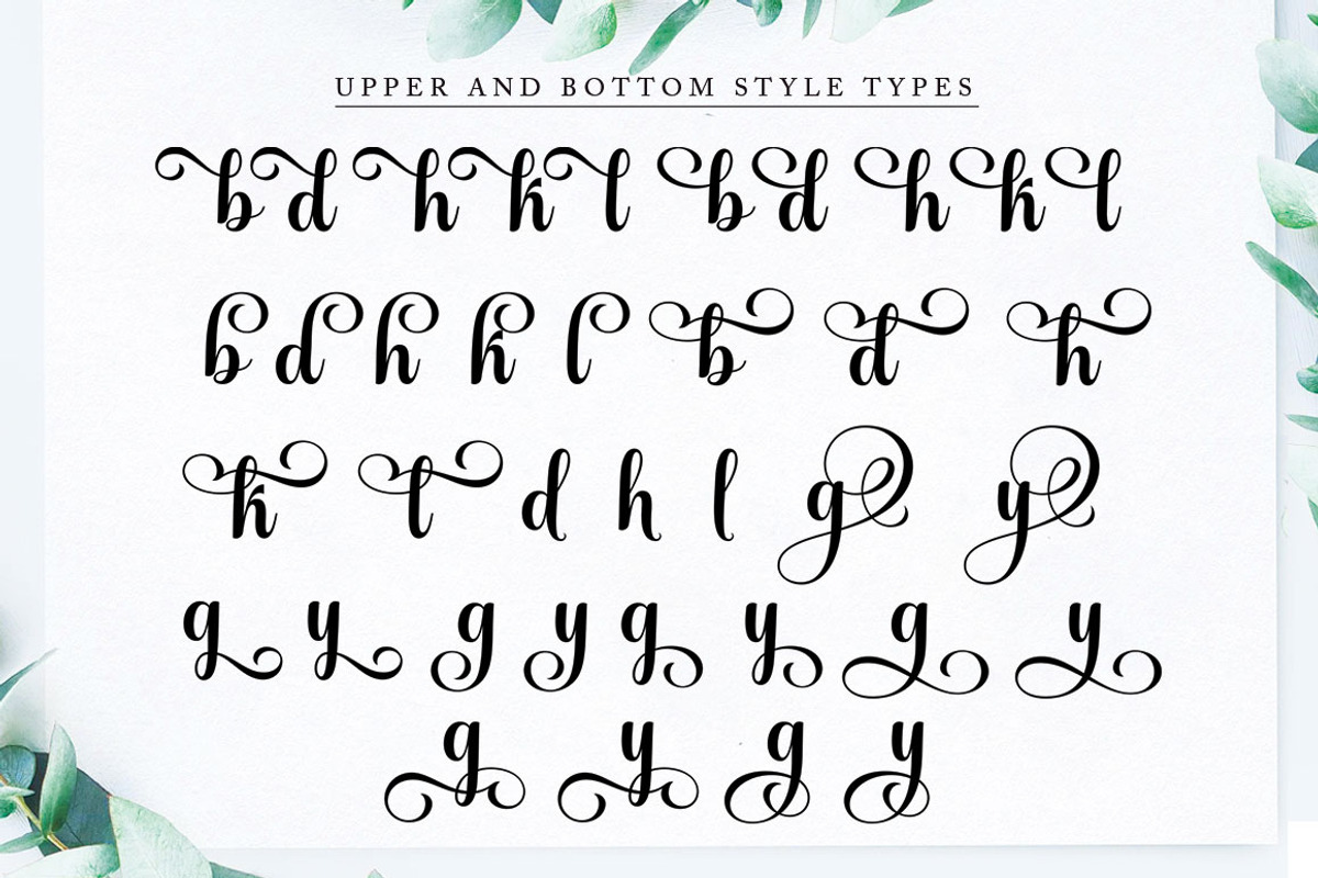 Grace Brilliant Script Font preview 7