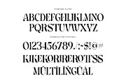 Garden Elegant Ligature Serif Font, a Serif Font by Graphicxell (Thumbnail 7 of 7)