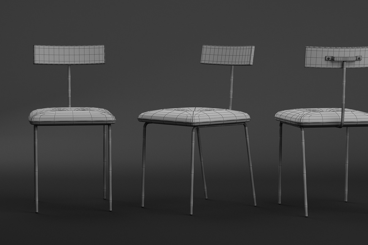 ALBA DINING CHAIR, a Furniture 3D Model by NOMODOL (Photo 6 of 6)