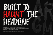 Another Nightmare - Horror Font, a Blackletter Font by agnyhasyastudio (Thumbnail 2 of 16)