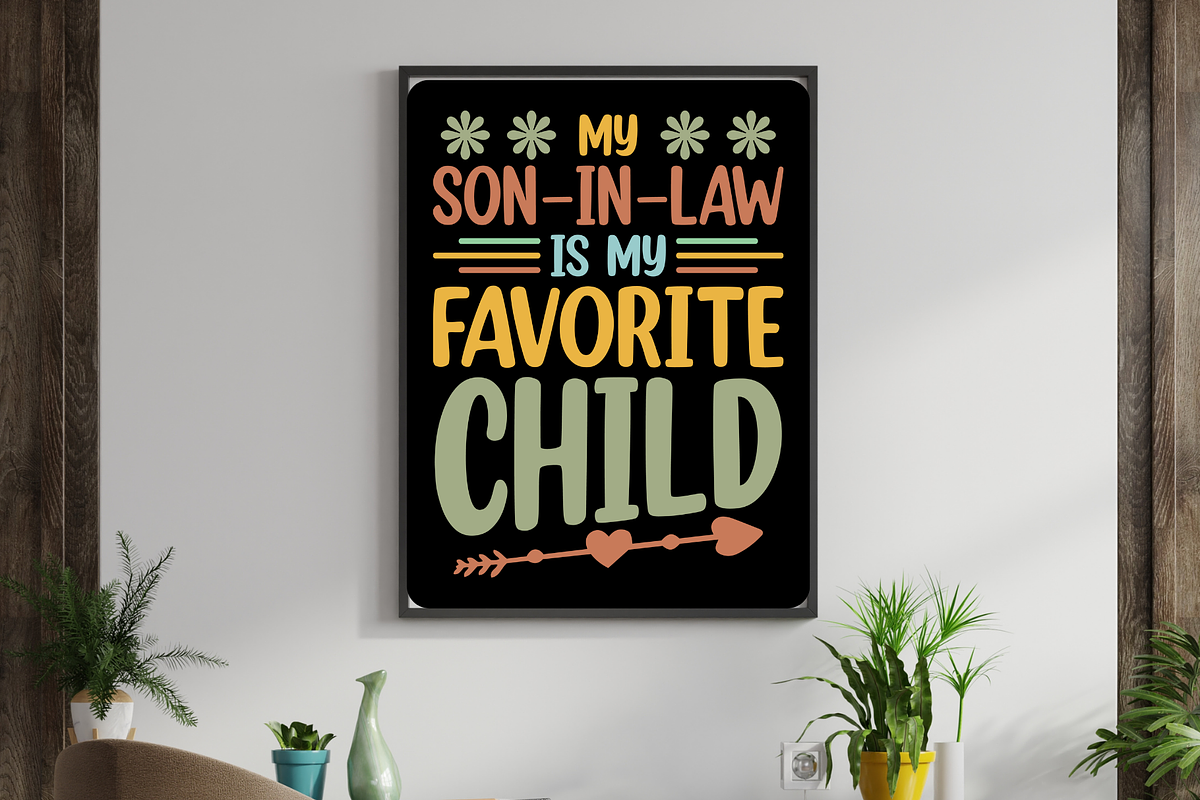Son In Law T shirt design, a Graphic by Vector Portal (Photo 8 of 9)