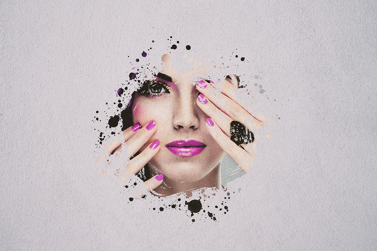 SPLATTER PHOTO TEMPLATE BUNDLE, a Brochure Template by Graphic_Art (Photo 4 of 5)