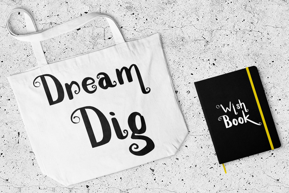 Magic handwritten font preview 4