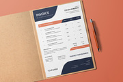 Business Invoice Template, a Stationery Template by Jiwstudio (Thumbnail 2 of 2)
