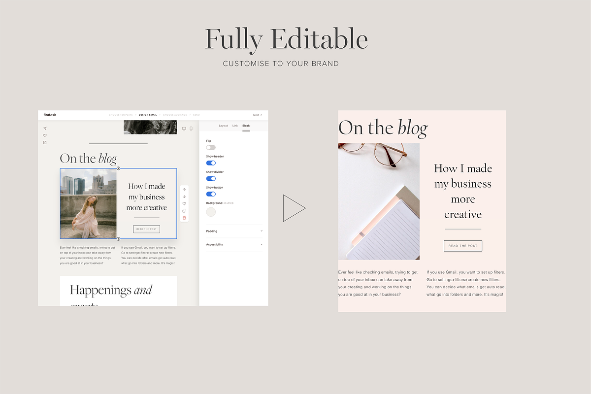 Flodesk Email Template Bundle, an Email Template by Tabitha Emma (Photo 9 of 10)