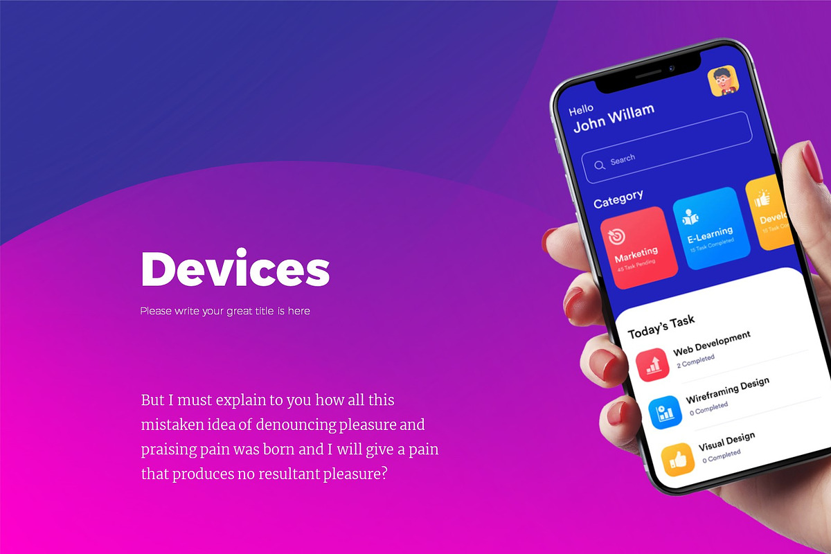 Devices Mockup Tools Keynote, a Presentation Template by Presentation Templates (Photo 12 of 13)