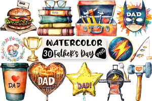 Father's Day Sublimation Bundle, an Illustration by Black Bird Studio