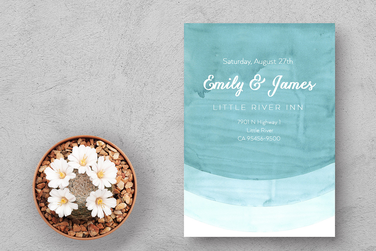 Watercolor Geometric Ombre Paper, a Background Graphic by KitsPix (Photo 3 of 5)