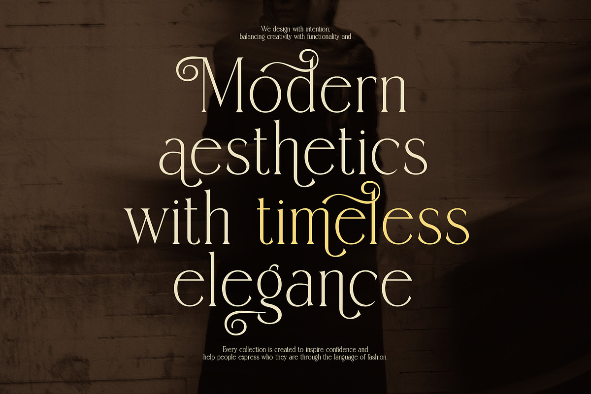 The Ramela Elegant Serif Font, a Serif Font by Graphicxell (Photo 4 of 8)