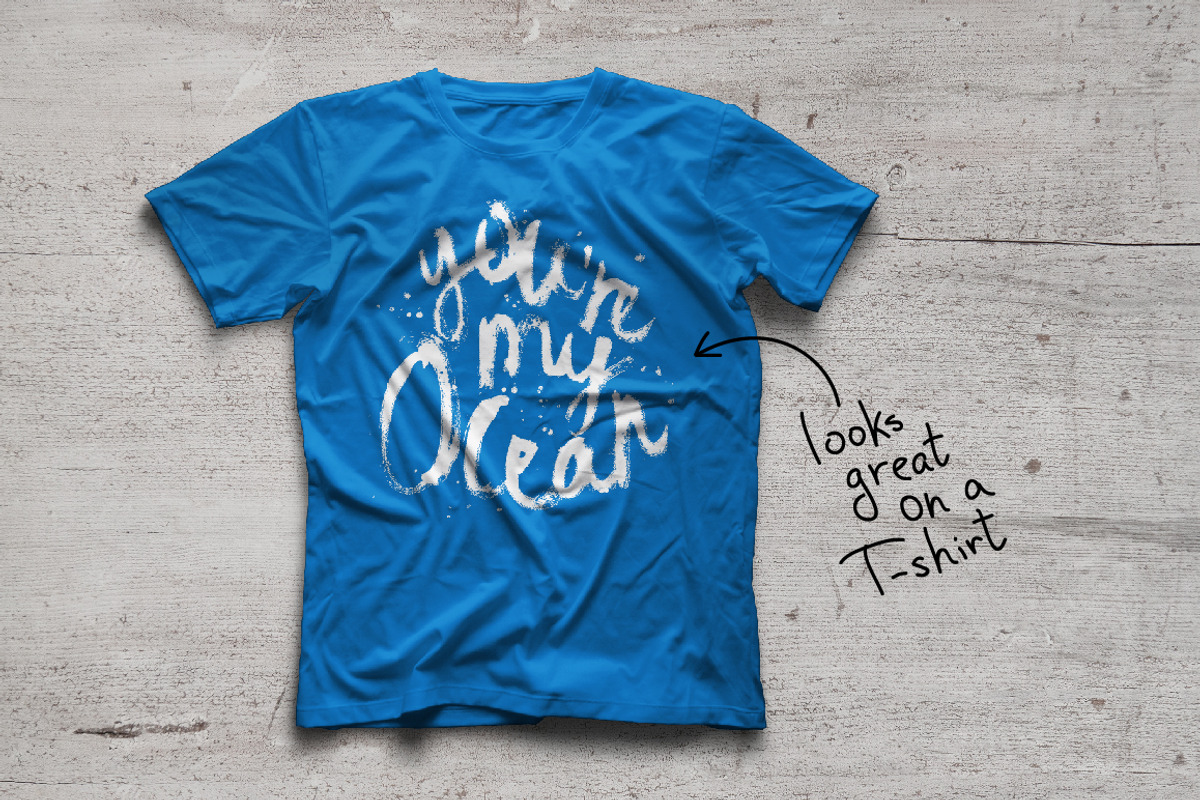Handdrawn Love Lettering, an Empty State Illustration by chekart (Photo 5 of 5)