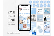 200 Dental Social Media BUNDLE, a Social Media Template by PatternLab. (Thumbnail 5 of 10)