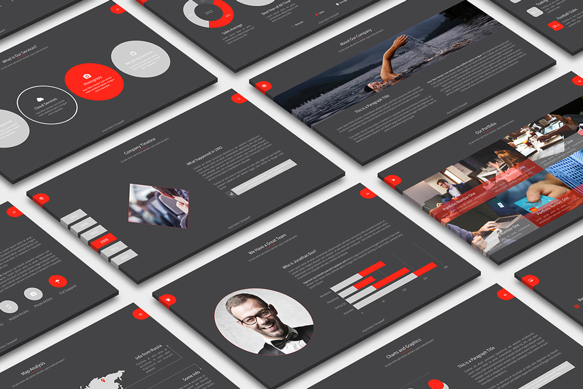 10 Powerpoint Bundle, a Presentation Template by PreFactory (Photo 10 of 11)