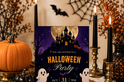 Cute Ghost Halloween Invitation, an Invitation Template by Arslan (Thumbnail 3 of 5)