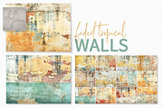 Faded Tropical Walls, a Texture Graphic by rileyBgraphics (Thumbnail 1 of 7)