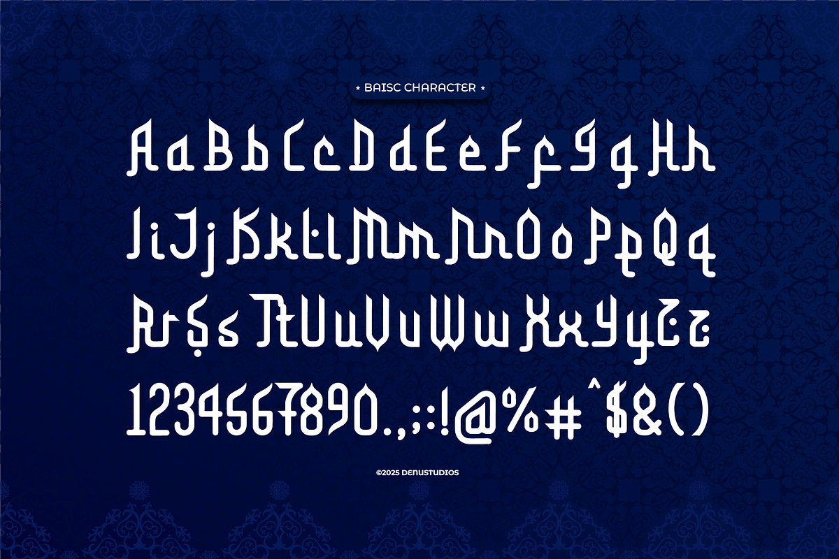 Firqatun Najah | Islamic Style Font, a Font by Denustudios (Photo 9 of 12)