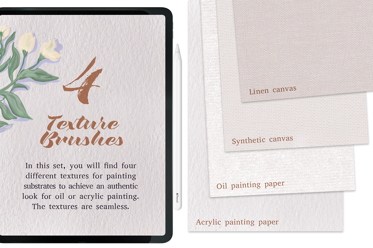 Procreate Oil and Acrylic Brushes, a Brush Add-On by Michal Design (Photo 9 of 10)