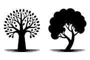 Versatile Tree Vector Silhouettes, an Illustration by hafijul (Thumbnail 4 of 7)