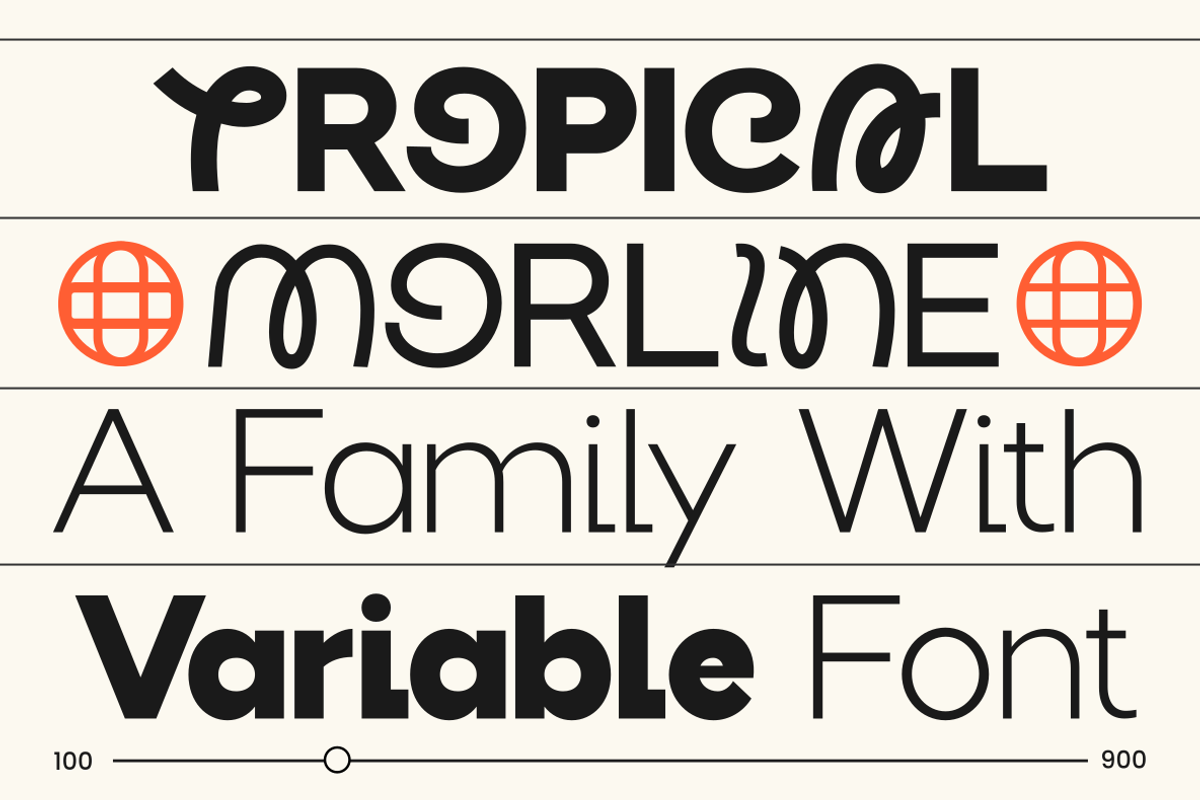 Tropical Morline, a Sans Serif Font by zeenesia (Photo 5 of 14)
