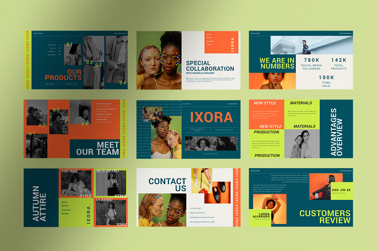 Ixora Fashion InDesign Presentation, a Presentation Template by peterdraw (Photo 6 of 6)