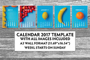 Calendar 2017 images included (EN), a Brochure Template by Feelings (Thumbnail 1 of 3)