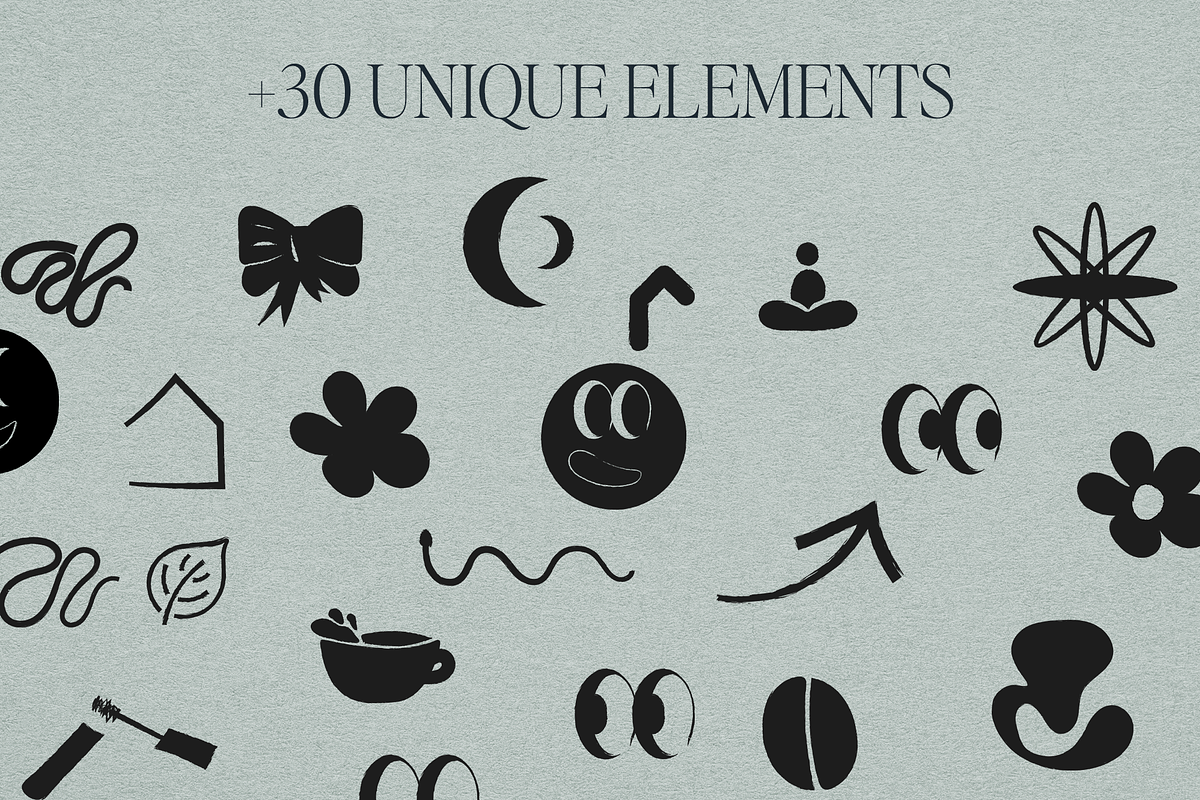 JUNO Logo Kit and Elements for Canva, a Branding & Logo Template by Aire Studio (Photo 5 of 10)