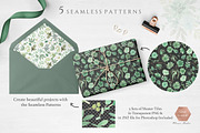 Botanist II - Airplants & Succulents, a Texture Illustration by Momo Studio (Thumbnail 10 of 15)