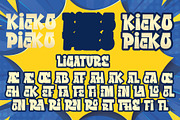 Kicko Picko, a Serif Font by saskaratype (Thumbnail 4 of 5)