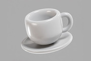 Coffee cup 01, an Object 3D Model by fahad121 (Thumbnail 4 of 7)