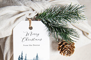 Christmas Gift Tag Mockup, a Product Mockup by ILoveMockupDesign (Thumbnail 4 of 11)