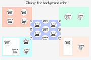 Round Sticker mockup bundle, a Print Template by MockupMarket (Thumbnail 2 of 7)