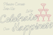 CS Danica Dashed, a Script Font by Craft Supply Co. (Thumbnail 5 of 8)