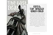 Lerapetra Display Font, a Blackletter Font by TypeClassHeroes (Thumbnail 8 of 10)