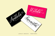 Lovely Alesya Script Font, a Script Font by Cut Story (Thumbnail 8 of 15)
