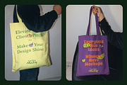 Tote Bag Mockup - VOL 2, a Merchandise Mockup by Simetrica Labs (Thumbnail 3 of 3)