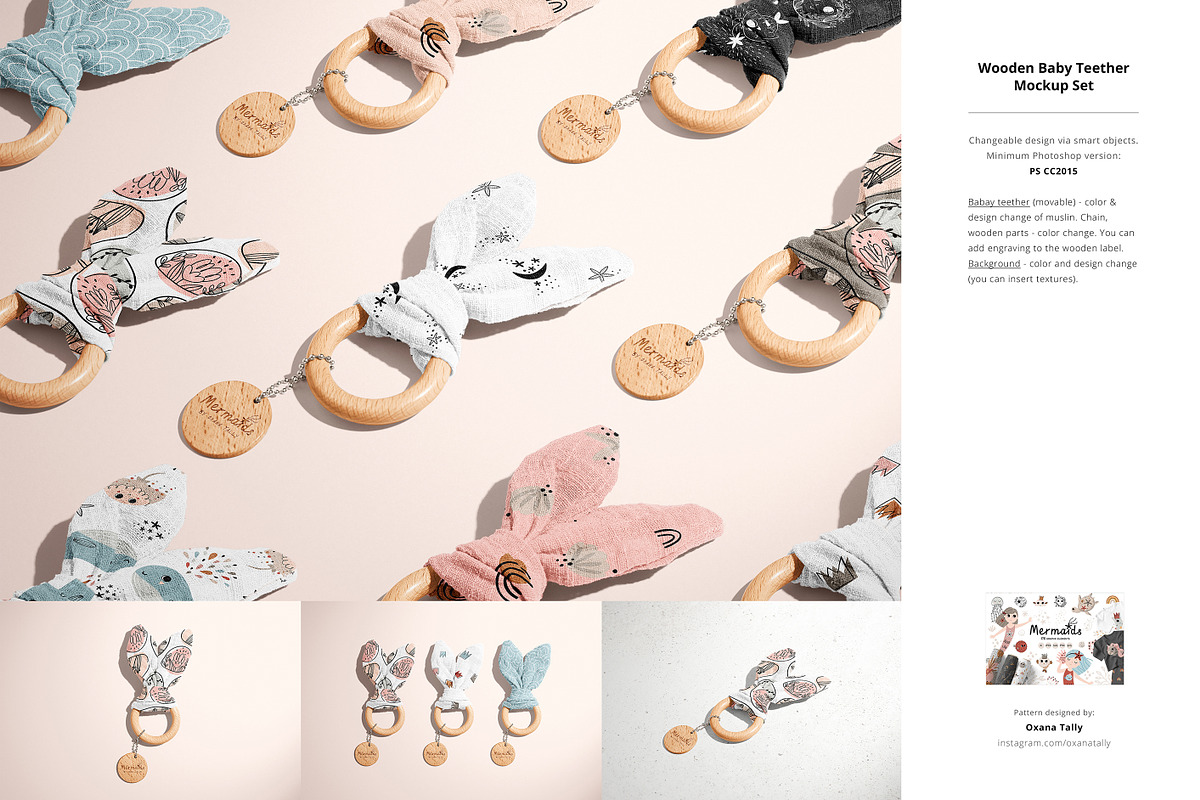 Little Fashion 2 Mockup Bundle, a Merchandise Mockup by creatsy5 (Photo 18 of 38)