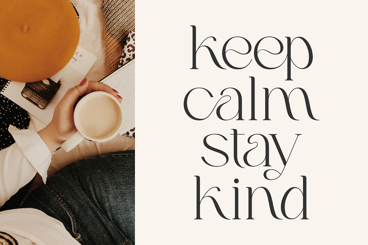 Stylish Mother - Display Serif Font, a Serif Font by Keithzo (Photo 7 of 11)
