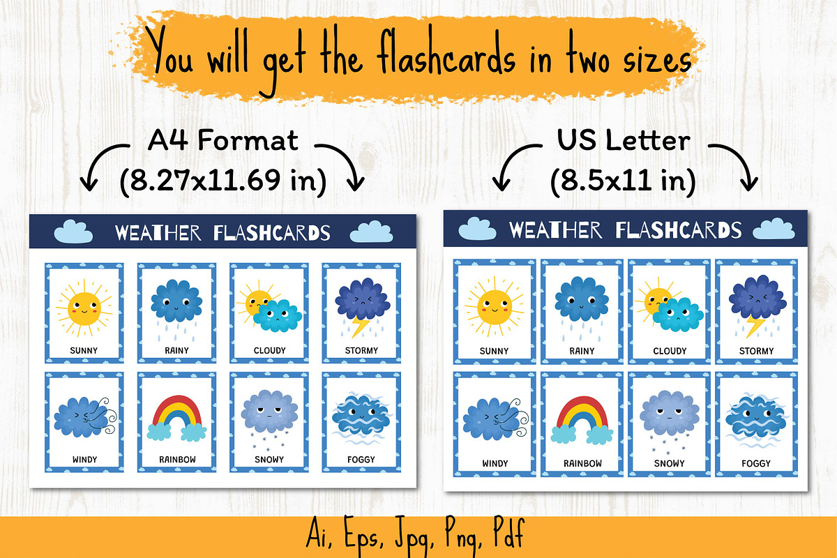 Flashcards for Kids Bundle: 570 in 1, an Education Illustration by Gulnara Sabirova (Photo 3 of 48)