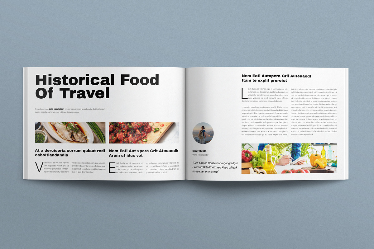 Winter Travel & Vacation Magazine, a Magazine Template by E-Type (Photo 6 of 7)