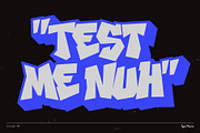 Chrome TM – Graffiti Font, a Handwritten Font by Type Mania (Thumbnail 5 of 12)