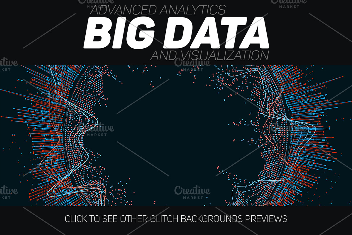 30 Big Data Abstract Backgrounds, an Object Graphic by GarryKillian (Photo 2 of 4)