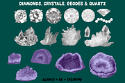 Procreate Precious Stones Brush Set, a Brush Add-On by AlwaysBeColoring (Thumbnail 3 of 10)