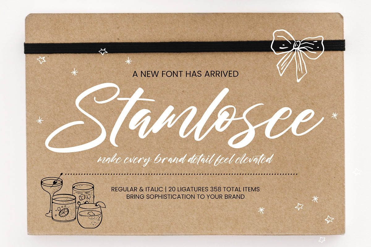 Stamlosee, a Script Font by operatype.co (Photo 1 of 8)