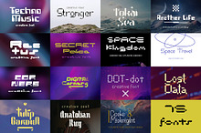 Geometric & Futuristic Fonts 2