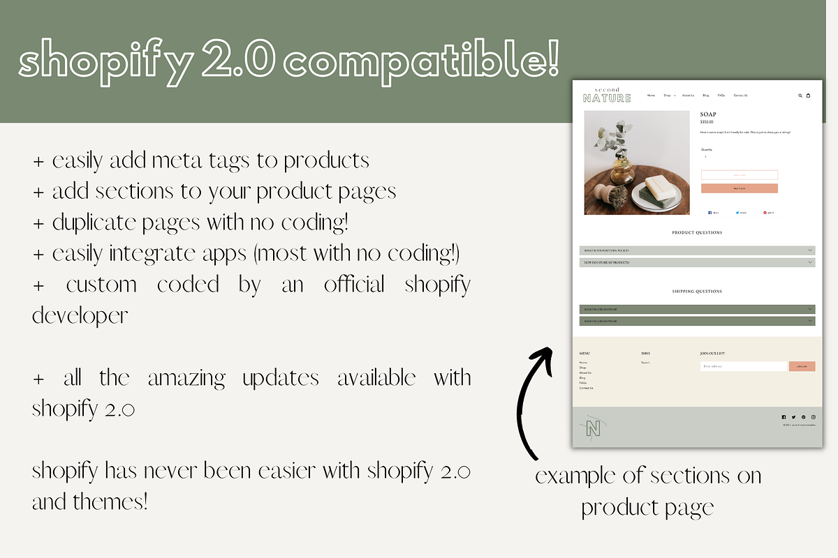 Clean Shopify Theme I Easy to use, a Shopify Template by Easy Website Themes (Photo 5 of 6)