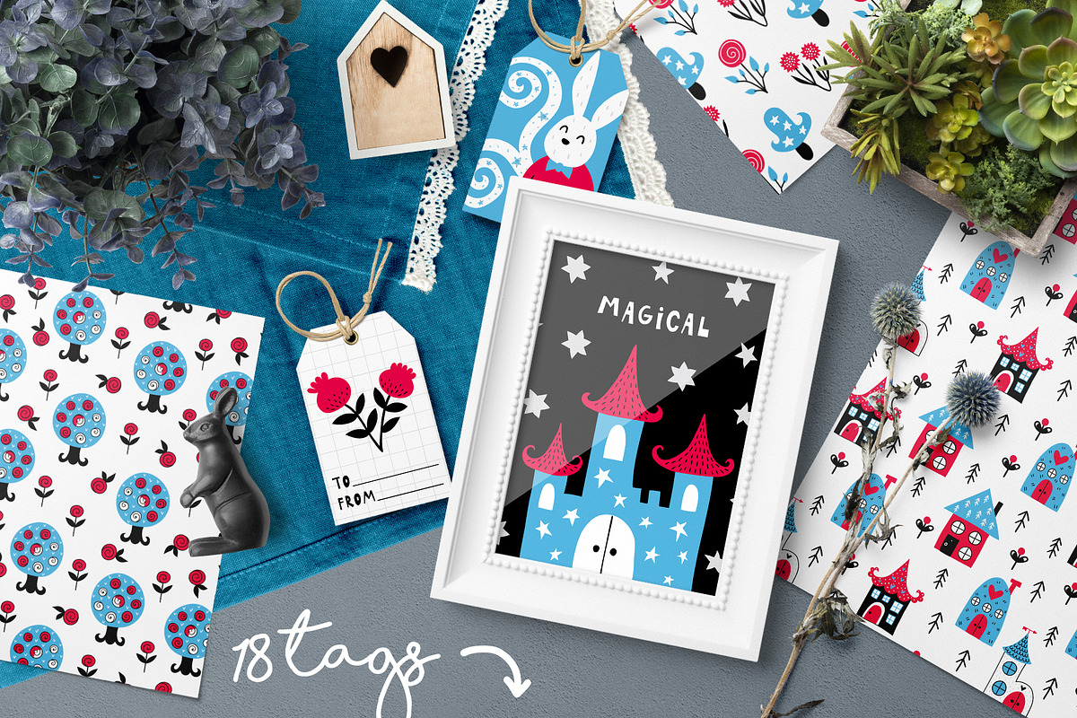 Fairytale Time Clipart Set - Part 2, a Decorative Illustration by Velliniki (Photo 6 of 14)