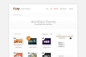 Foxy - Responsive Business Theme