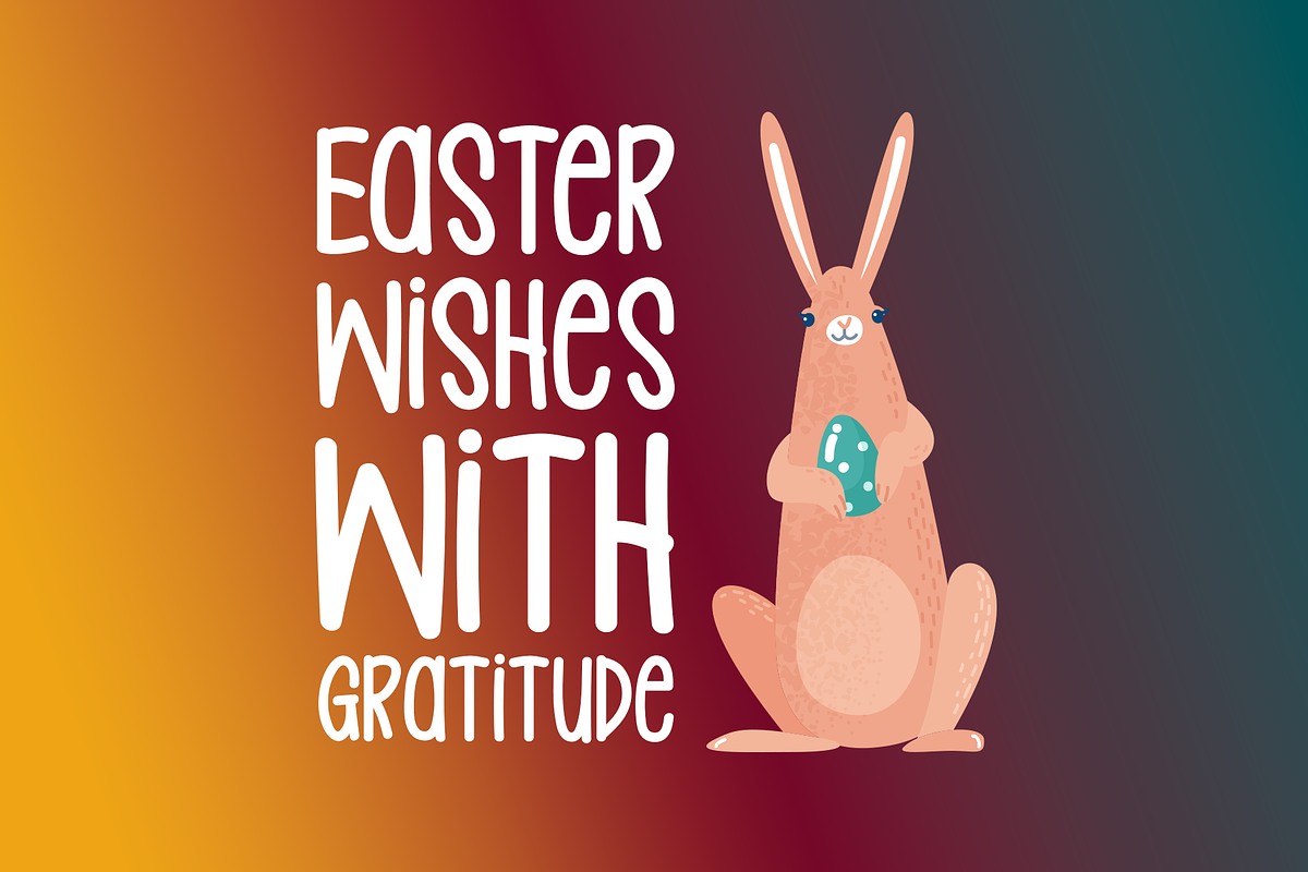Easter Wonder Typeface, a Handwritten Font by Seemly Fonts (Photo 2 of 6)
