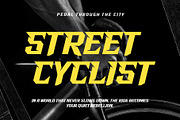 Racing Starter - Sporty Style, a Font by Novitype (Thumbnail 5 of 11)